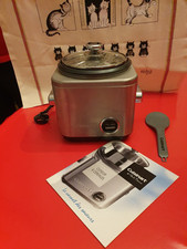 Cuiseur  céréales Cuisinart.Panier Inox amovible . Idéal pour recettes de riz .