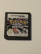 POKEMON VERSION PLATINE JEU CONSOLE NINTENDO DS CARTOUCHE OFFICIELLE LOOSE FRA
