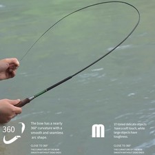 Mini canne à pêche ultra