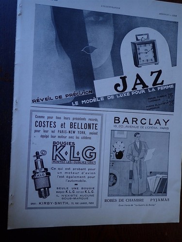 Réveil jaz barclay klg - +, +