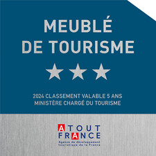 Panonceau Meublé De Tourisme Officiel Fixations Renforcées