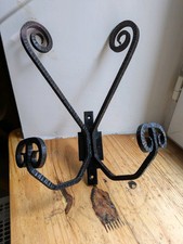Ancien Porte Manteau Fer Forgé