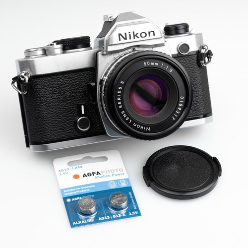 Serviced nikon fm chrome - fm,