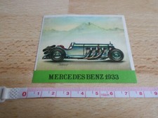 Autocollant vintage MERCEDES BENZ 1933