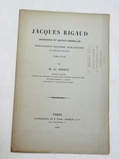 Jacques Rigaud/ Dessinateur et