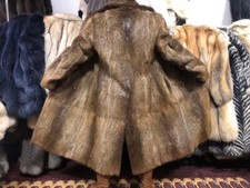 Manteau de Fourrure Homme Nutria pour Réel Pelliccia Levy 48-52