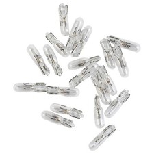 Ampoules de tableau de bord de voiture longue durée T5 286 12V 1 2W 20 pièces