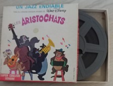FILM SUPER 8 COULEUR SONORE 60 METRES LES ARISTOCHATS = un jazz endiablé =
