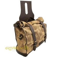 Sac Desert Dunes 19-24 Lt En Coton Ciré Et Cuir Imperméable