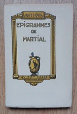 A l'enseigne du Pot Cassé : Epigrammes de Martial - 1er papier: Vergé de Rives