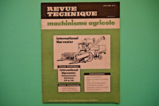 REVUE TECHNIQUE MACHINISME
