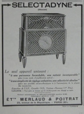 PUBLICITÉ DE PRESSE 1926