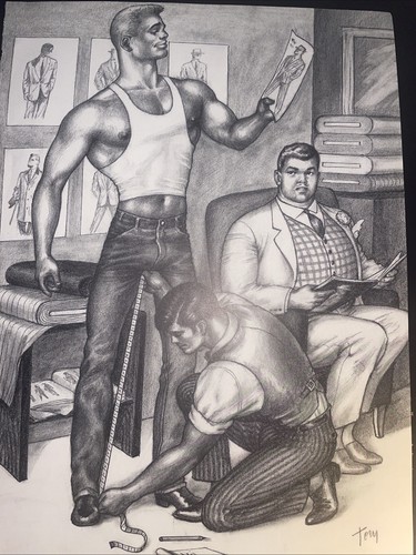 Tom finland lithograph - of,