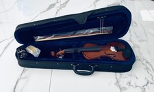 Violon  1/4 en érable massif, violon enfant, instrument musique – pack complet
