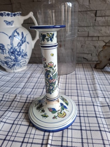 Bougeoir faience gien - en,