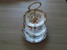 SERVITEUR MUET, PRESENTOIR A GATEAUX 3 ETAGES, M Z  czechoslovakia  BON ETAT