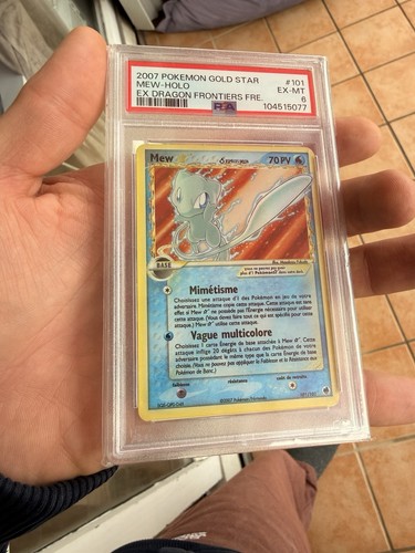 Carte pokémon mew star - pokémon,