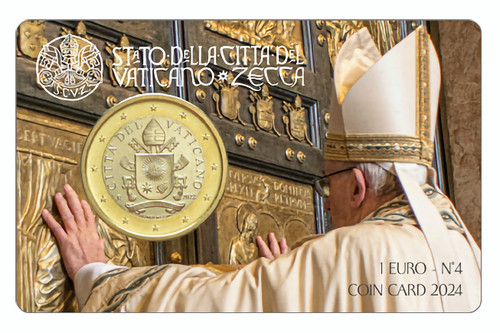 Vatican coin card euro 4 - euro, n°4