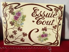 Plaque Émaillée pour Déco