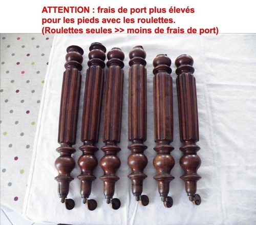 Lot roulettes table - roulettes, de