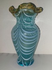 VASE VERRE INCRUSTATION CLICHY ? VERRERIE