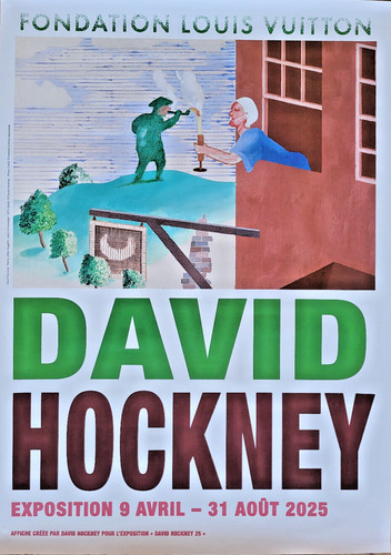 David hockney affiche - david,