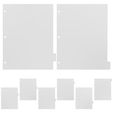  8 Sheets Intercalaire Classeur Intercalaires Diviseurs De Planificateur