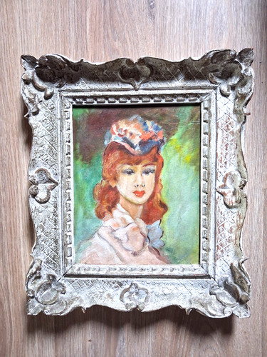 1917 portrait jeune - 1917, femme