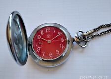 MOLNIJA MONTRE DE POCHE MÉCANIQUE CALIBRE 3602 MADE IN URSS 1970 EXCELLENT ÉTAT