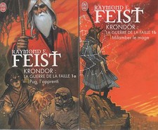 KRONDOR - LA GUERRE DE LA FAILLE : RAYMOND E. FEIST - 2 TOMES