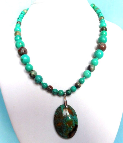 Collier turquoise du - turquoise,