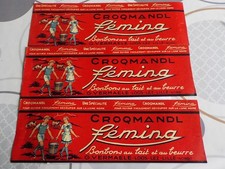 3 ETIQUETTE ANCIENNE BONBONS