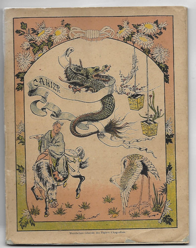 Ancien cahier découpages - de,