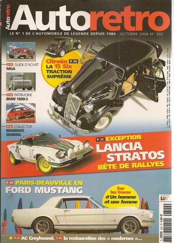 Auto retro 302 lancia - auto,