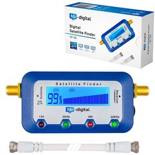 HB Digital SATFINDER avec écran LCD numérique et Signal sonore + câble de Con...