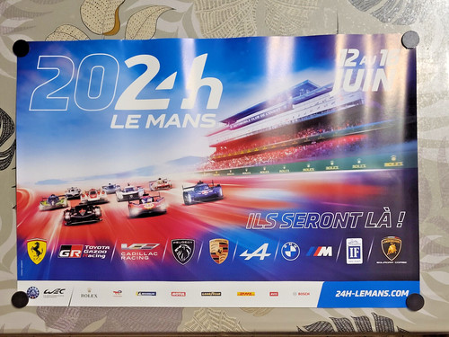 Les 24h00 mans 2024 affiche - 24h00,