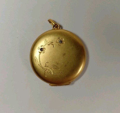 Pendentif rond laiton - rond,