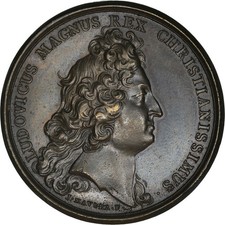 [#181852] France, Medal, Louis XIV, Prise de Saint-Omer, History, 1677, Mauger, 