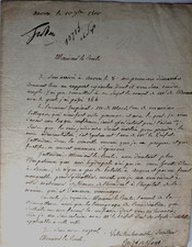 [Henri-Gatien Comte BERTRAND] - CADET DE VAUX (Antoine ) chimiste et pharmacien.