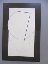 STEINBERG EDIK Carton gal. Bernard 2009 Paris Suprématisme Métagéométrique