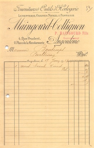 1913 fournitures outils - fournitures,