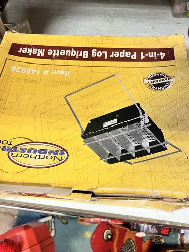 Vintage paper log - 1,