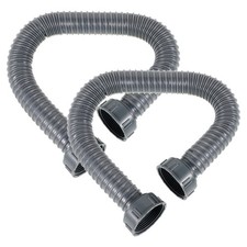  2 Pcs Expandable Drain Tubing Pipe Replacement Tuyau Evier De Vidange