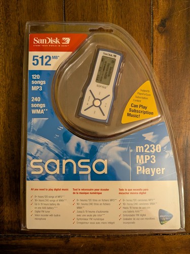 Sandisk sansa m230 - sansa, music