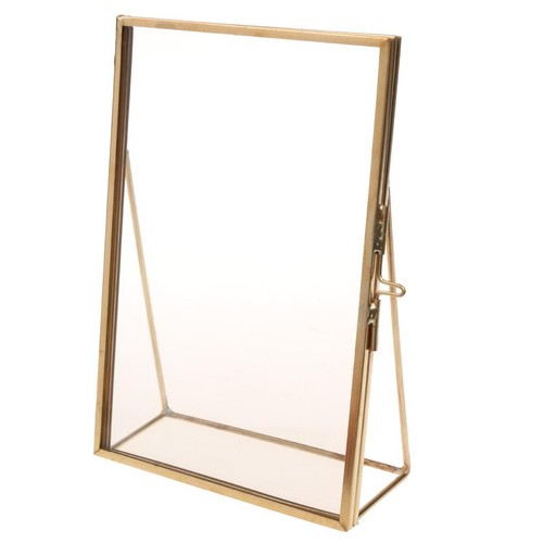 Cadre photo antique laiton - cadre, en