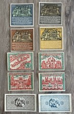 Lot De 10 Billets Allemand