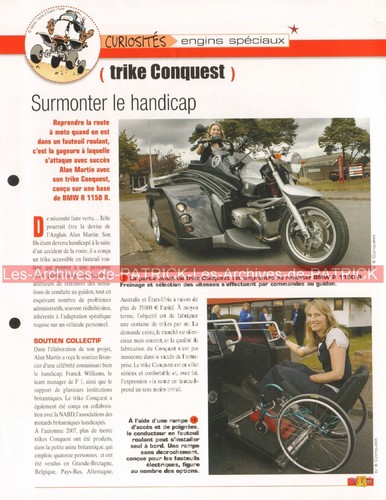 Trike conquest base bmw - trike,