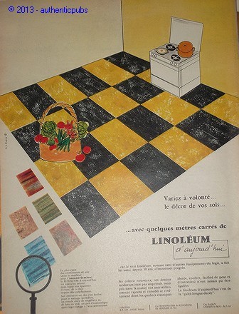 Publicite 1957 lino - publicite,