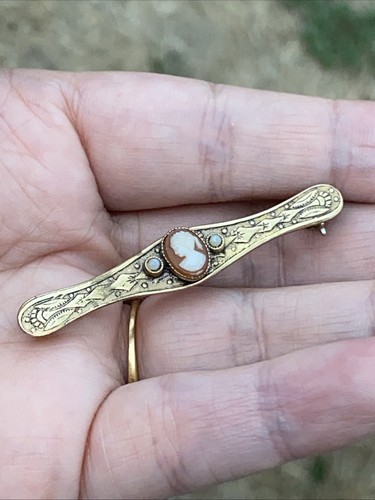 Ancienne broche barrette - ancienne,