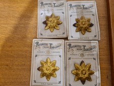 Lot De 4 cache clous Tableau, Neuf D Epoque, Oxydation Par Endroit 